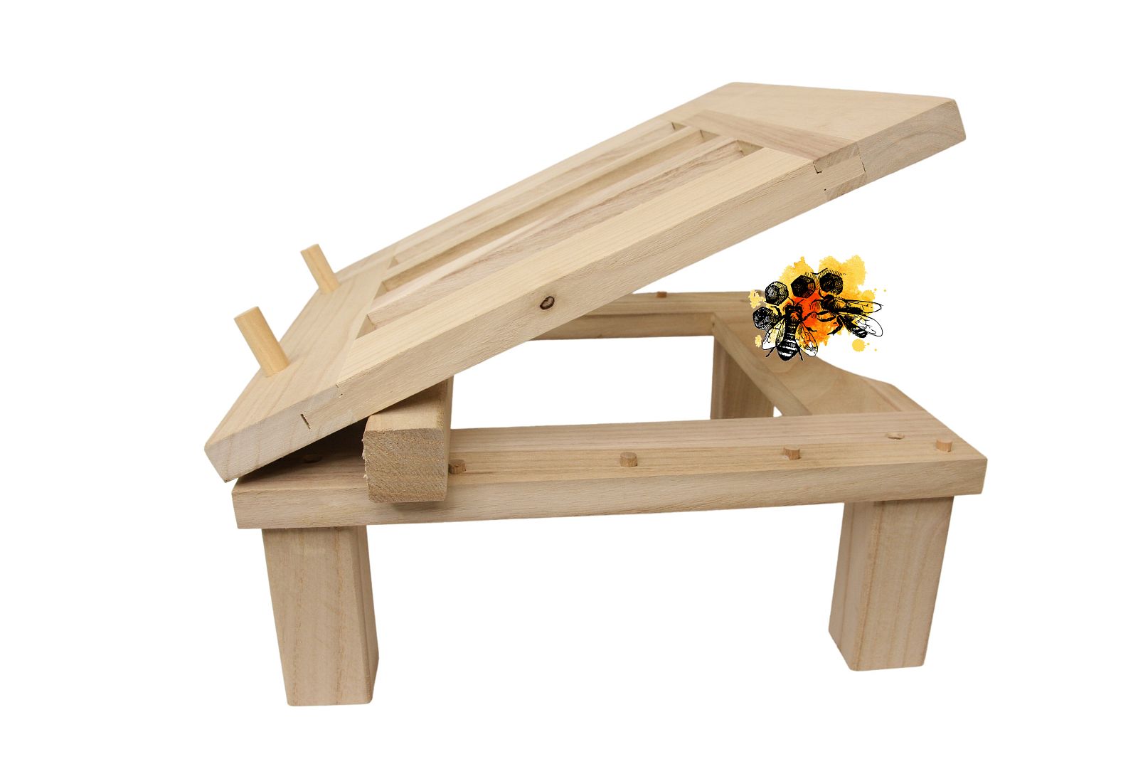 Abfüllknecht aus Holz