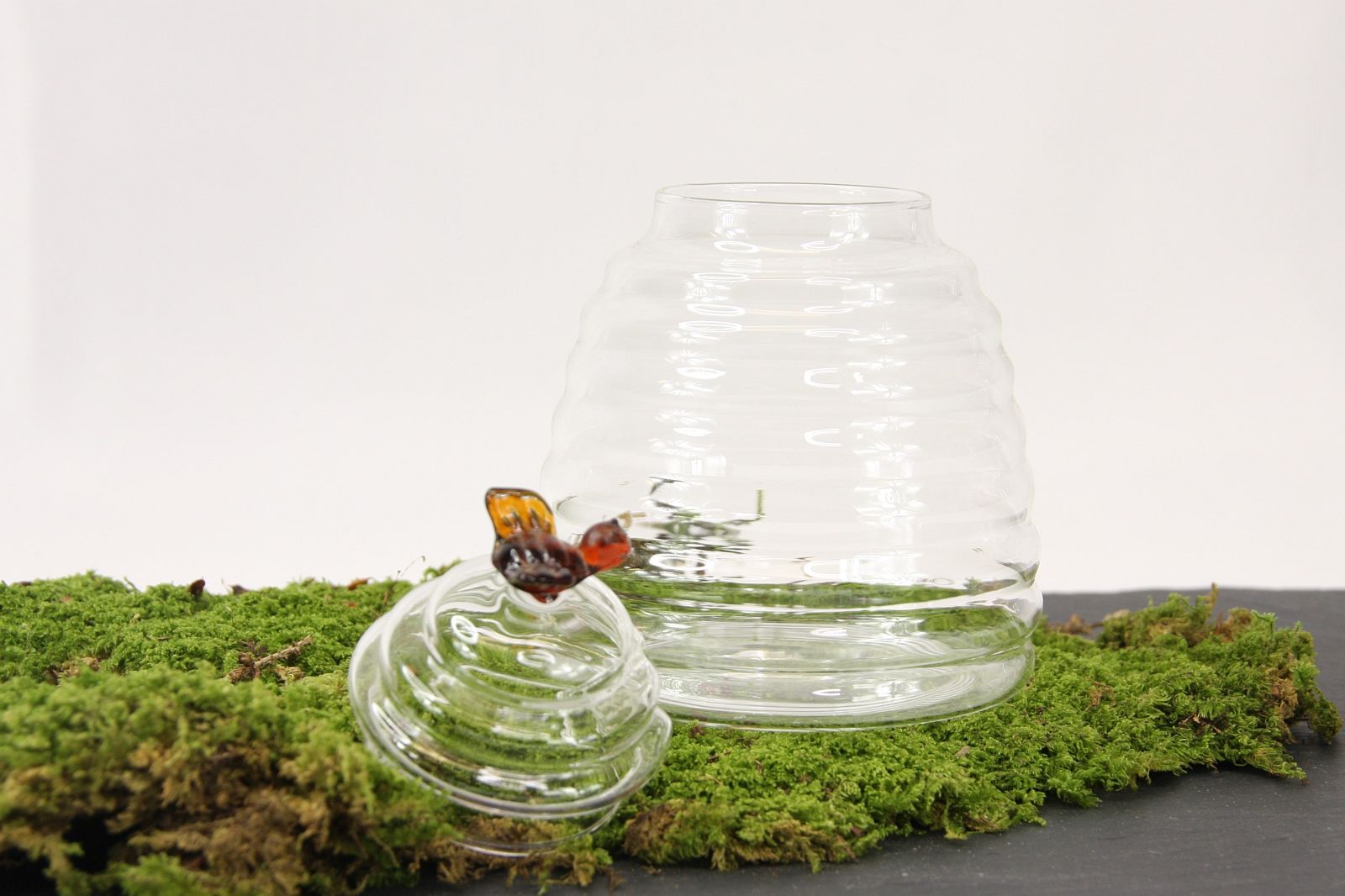 Honigdose Glas