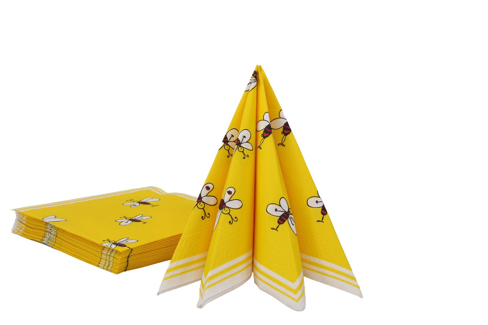 Papierserviette Bienchen