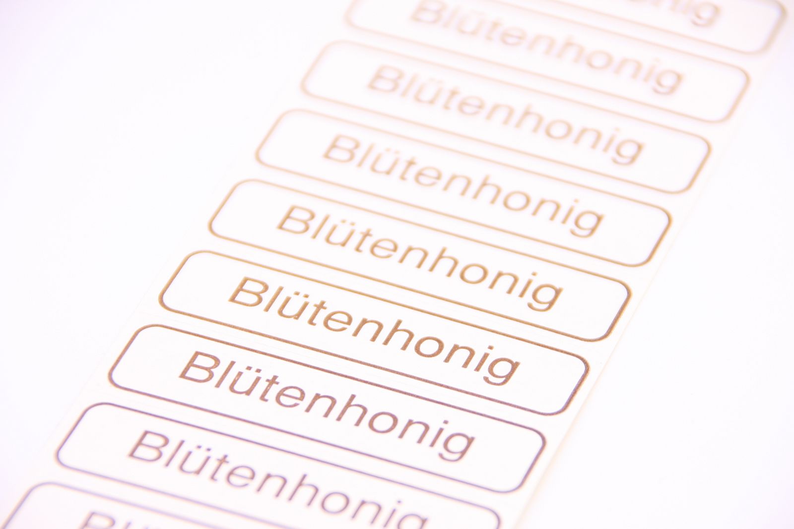 Etikett Sortenbezeichnung