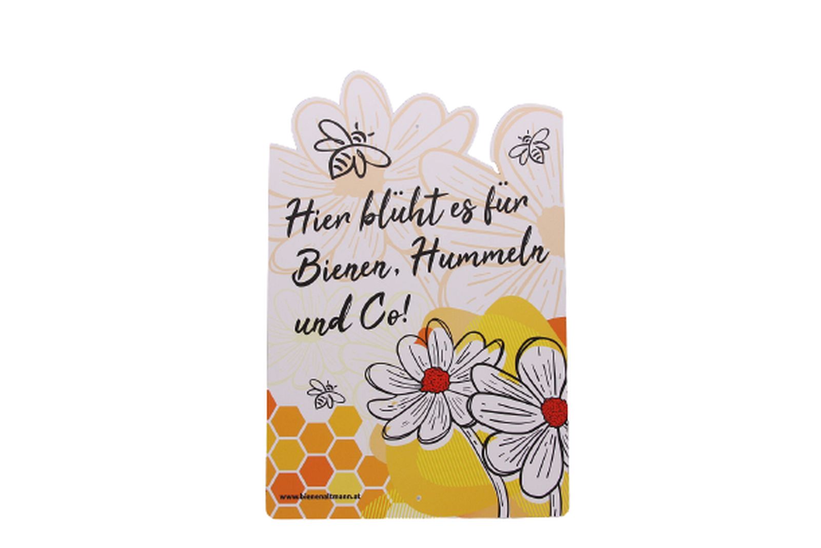 Blühwiesenschild