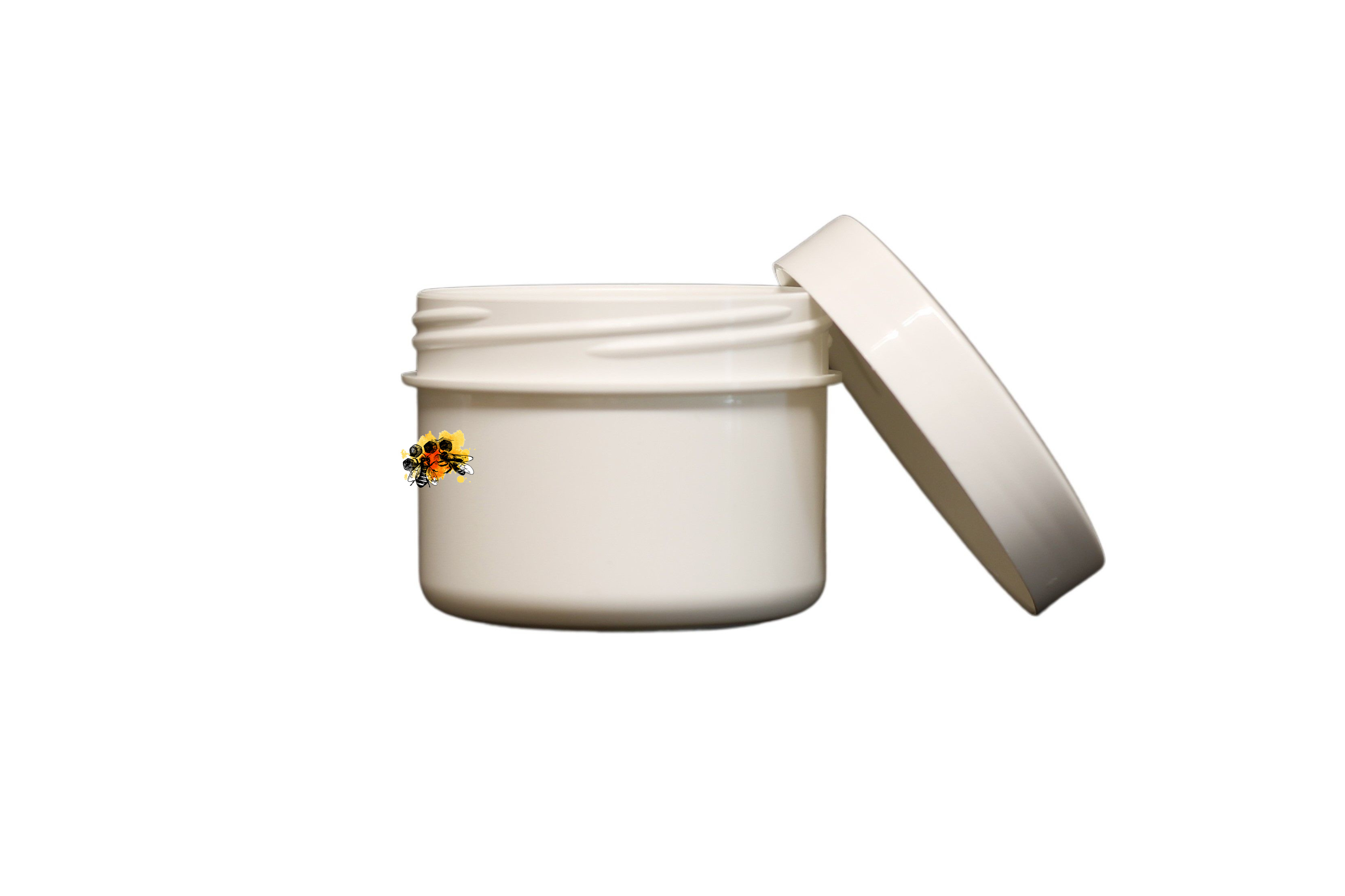 Cremetiegel Kunststoff weiß 35ml