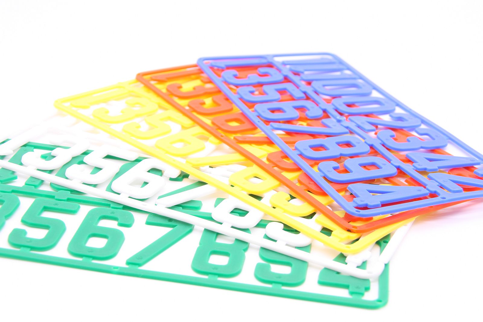 Stockziffern PVC