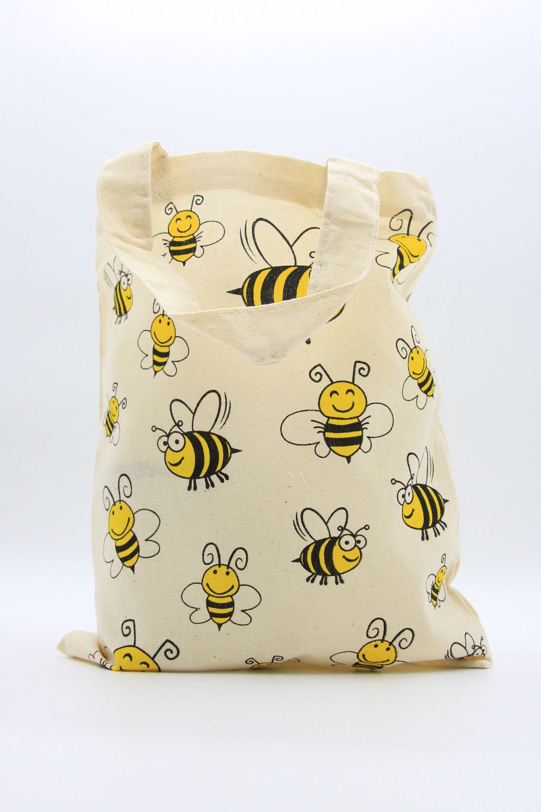 Baumwoll Tragetasache klein mit Bienchen