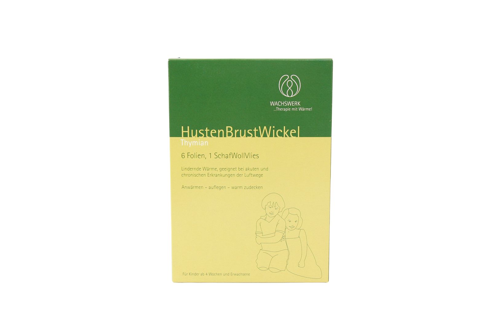 Wachswerk 'Thymian' Husten Brust Wickel