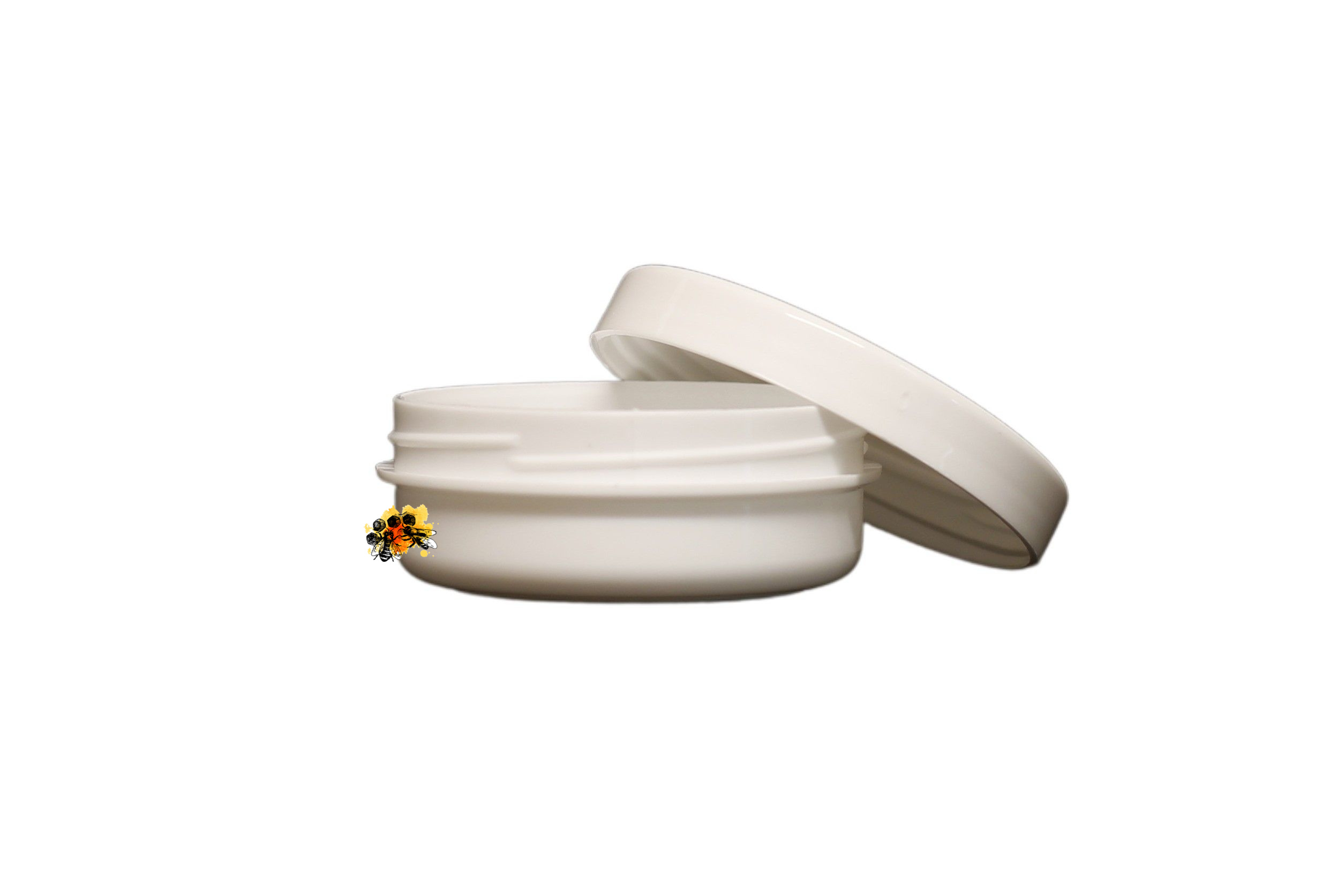 Cremetiegel Kunststoff weiß 12ml