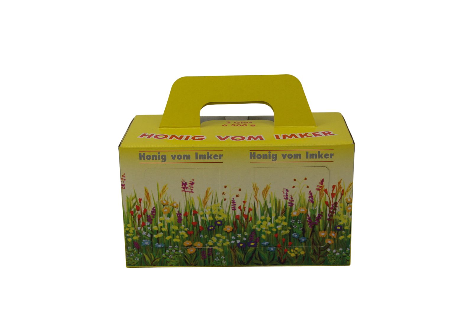 Geschenkkarton 2 x 500 g "Blumenwiese"