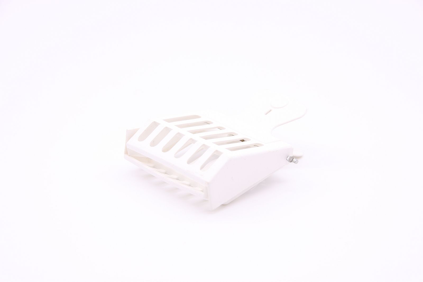 Abfangclip PVC weiß