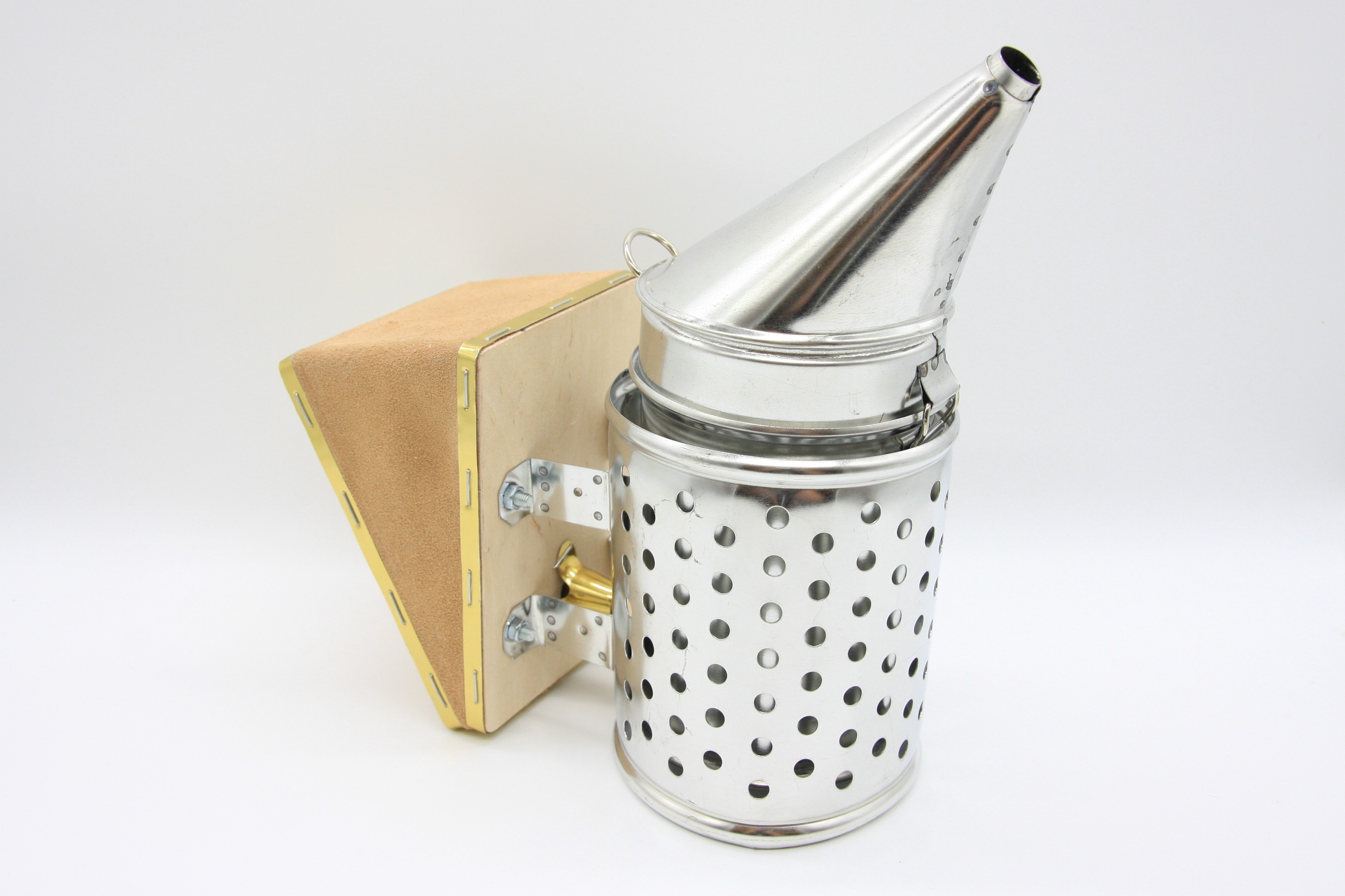 Smoker klein mit Lederblasebalg