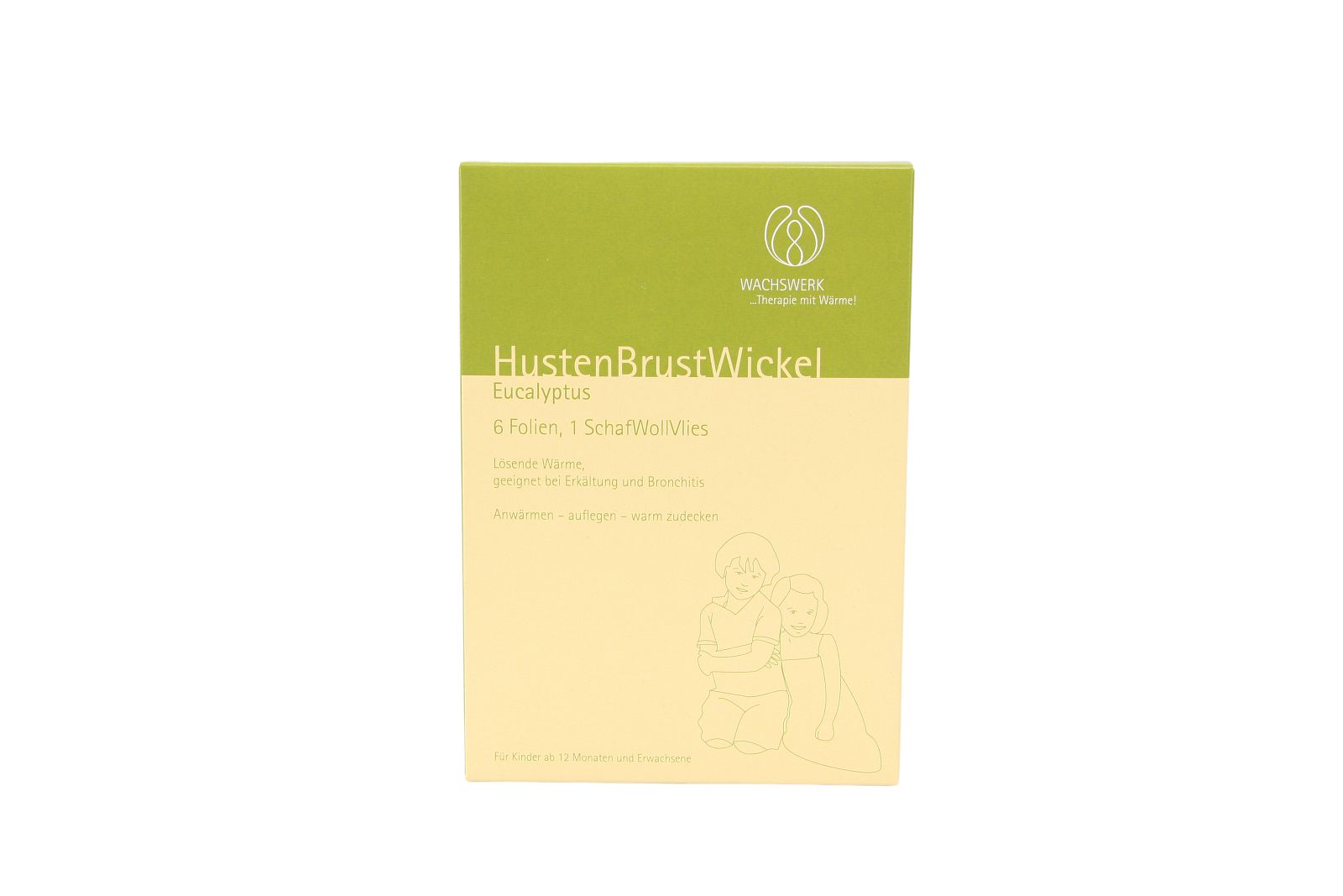 Wachswerk 'Eucalyptus' Husten Brust Wickel