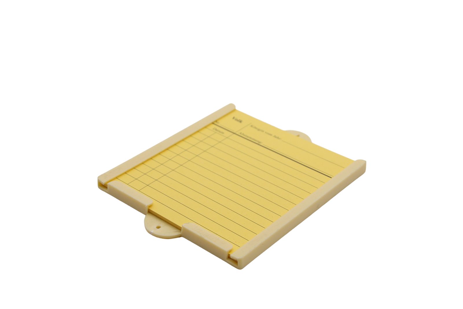 Stockkarten im PVC Halter